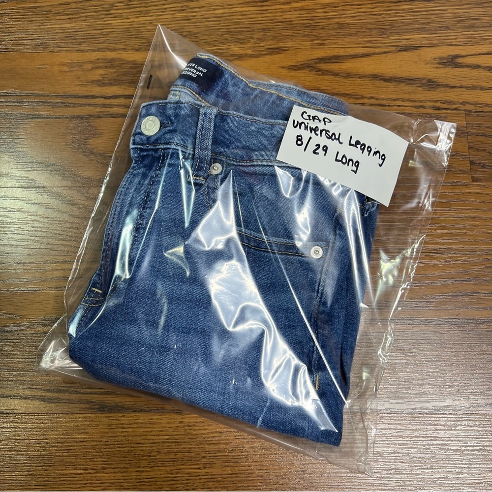 GAP Distressed Universal Legging/Jegging size 8/29 LONG - Picture 12 of 12